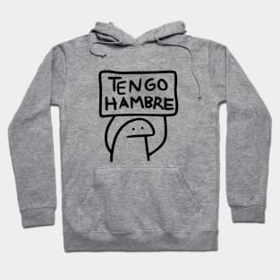 Tengo Hambre shirt, Funny Spanish shirt, Latino shirt, Flork shirt, Pegatina, Calcomania en español, Mexican Hoodie